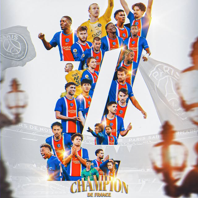 Champion de France — Visuel titre — Paris SG
